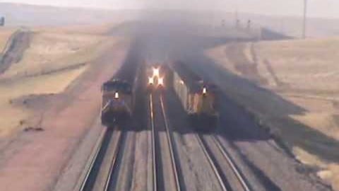 3 Coal Trains Coming And Going! | Train Fanatics Videos