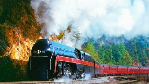 “J – 611” 4-8-4 Steam Liner | Train Fanatics Videos