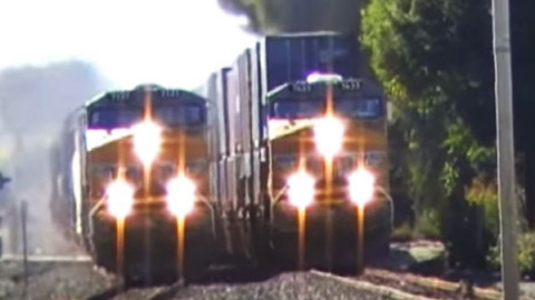 Union Pacific Freight Race is On | Train Fanatics Videos