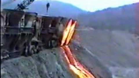 Liquid Molten Slag ! | Train Fanatics Videos