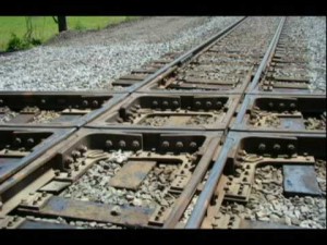 Norfolk Southern Navigates Railroad Diamond In West Virginia