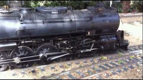 $150,000 Live Steamer 2-10-4 Santa Fe Texas Type | Train Fanatics Videos