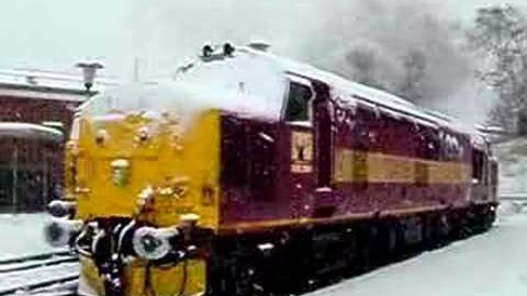 Cold Start For This British Locomotive! | Train Fanatics Videos