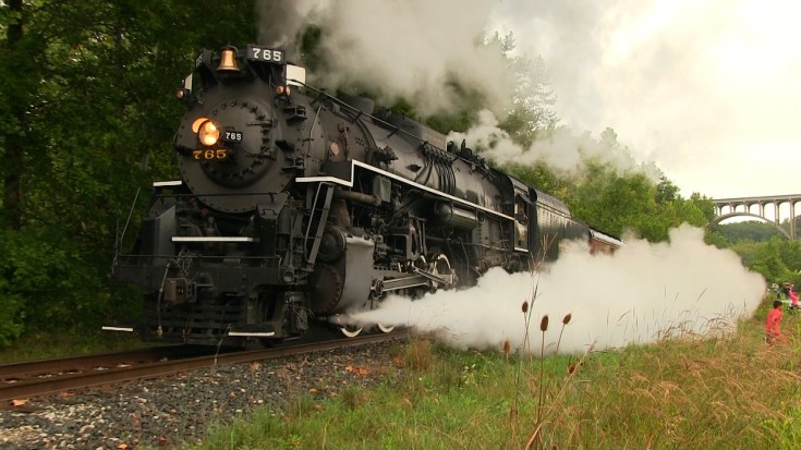 Nickle Plate Road #765 Steams Ahead! | Train Fanatics Videos