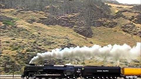 Union Pacific’s #844 Great Pacing Shot! | Train Fanatics Videos