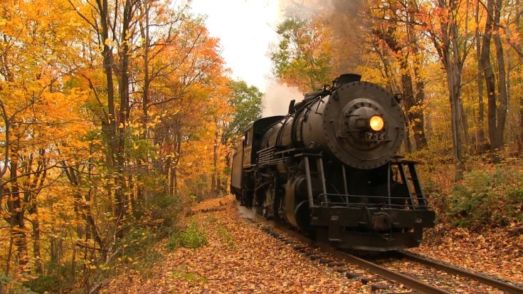 Western Maryland Railroad’s Fall Color Show! | Train Fanatics Videos