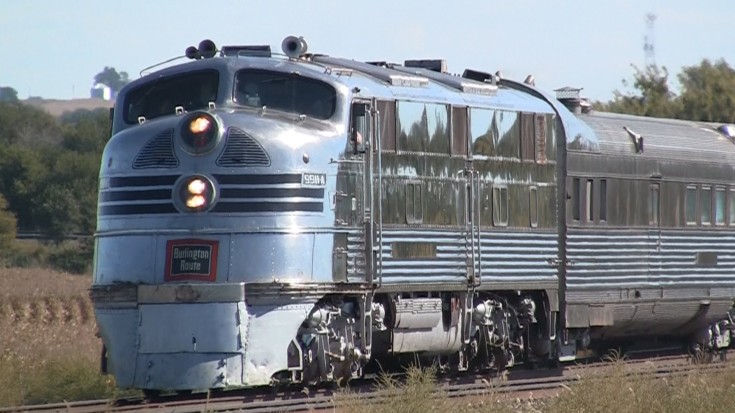 The Nebraska Zephyr Shows Off Her Polished Steel! | Train Fanatics Videos