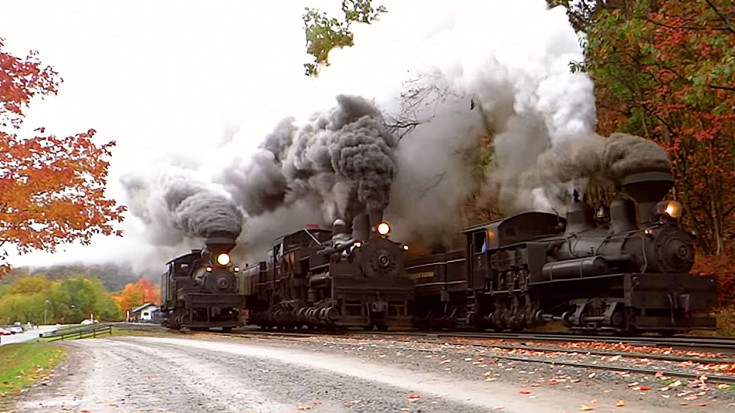 Cass Scenic Railroad Amazes In The Fall | Train Fanatics Videos
