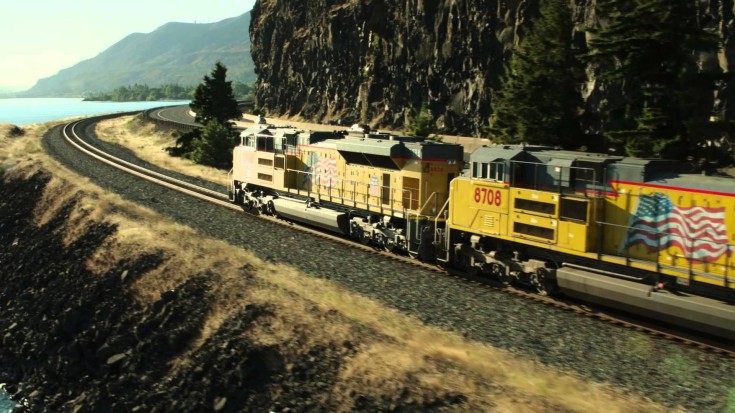 Union Pacific’s Railroad’s “I Wish I Were An Eagle” ! | Train Fanatics Videos