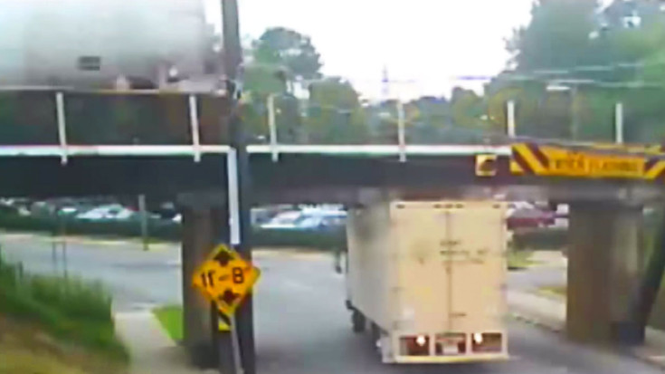 Norfolk Southern Keeps Moving After Bridge Collision! | Train Fanatics Videos