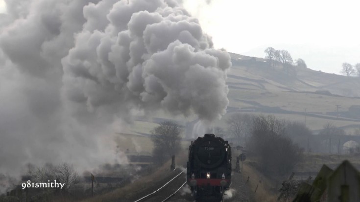 British Railways 70000 Britannia Top Of Her Class! | Train Fanatics Videos