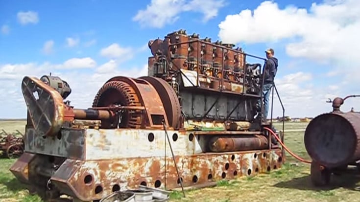 Antique Diesel Engine Starts For First Time In 30 Years - Train Fanatics