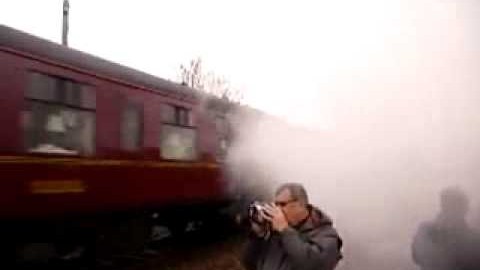 It Is A Close Call For This British Railfan! | Train Fanatics Videos