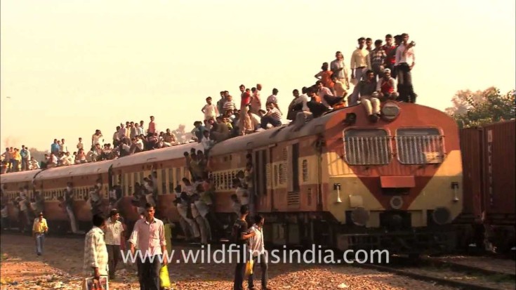 PACKED: Indian Train Overcrowding! | Train Fanatics Videos