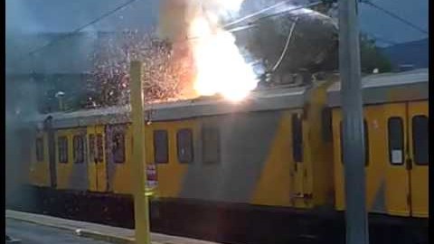 South African Railways Lights Up the Sky! | Train Fanatics Videos