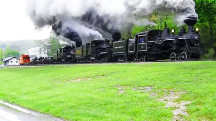 Train Whistle Competition On The Cass Scenic Railroad | Train Fanatics Videos