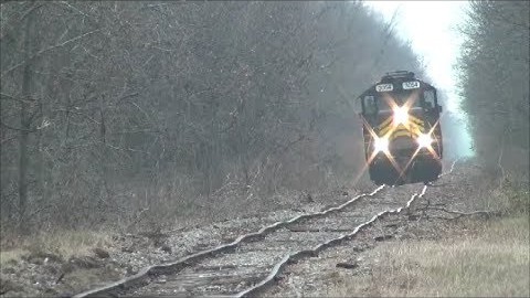 ND&W 3054 Attempts The Worst Track We’ve Seen! | Train Fanatics Videos