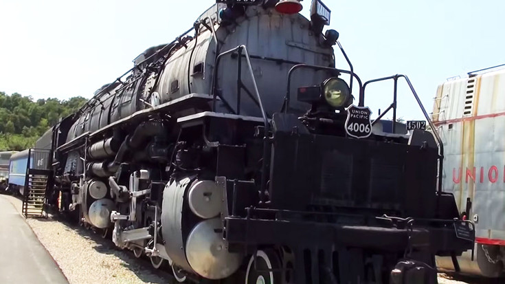 First-hand Tour Inside And Out Of UP’s Big Boy #4006! | Train Fanatics Videos