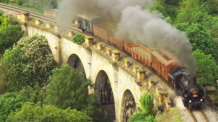 Amazing Czech Steamers Hit The Rails | Train Fanatics Videos