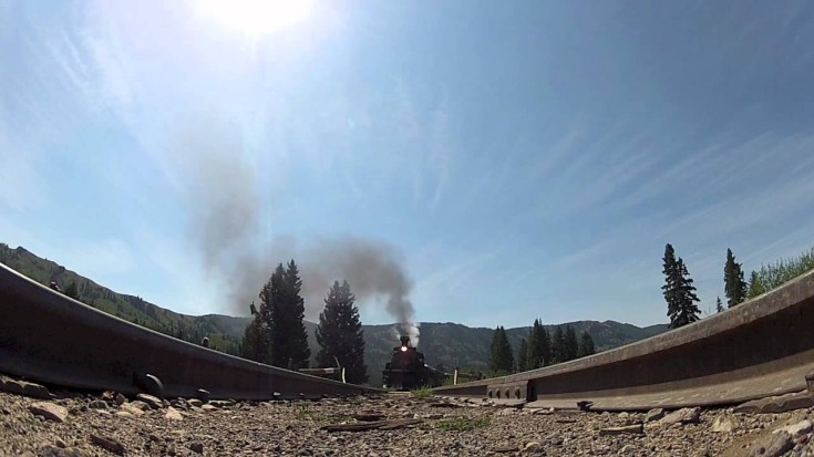 GoPro From Below: The K-36 Steam Engine! | Train Fanatics Videos