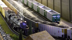 Model Big Boy Hauls Freight Like The Real Thing!