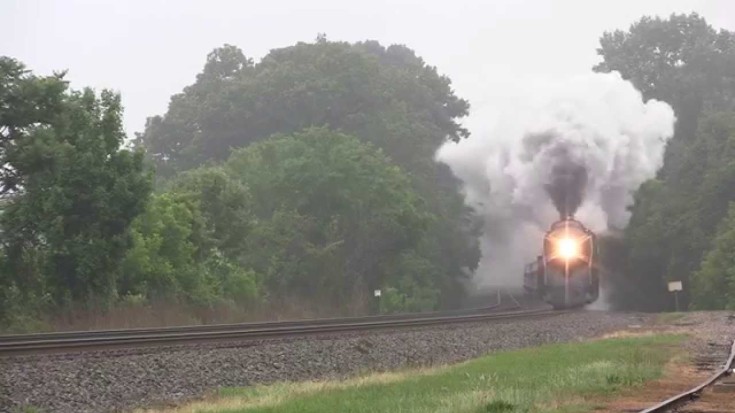 Norfolk & Western’s J-611 Locomotive Bellows Smoke and Steam Again! | Train Fanatics Videos