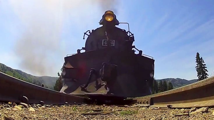 GoPro From Below: The K-36 Steam Engine! | Train Fanatics Videos