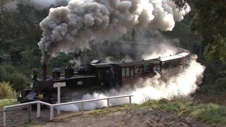 Steam Lives On At Australias Puffing Billy Railway! | Train Fanatics Videos