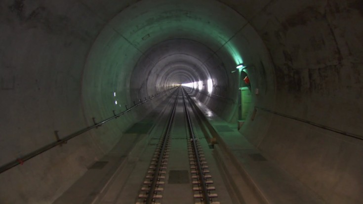The Longest Railway Tunnel In The World! | Train Fanatics Videos