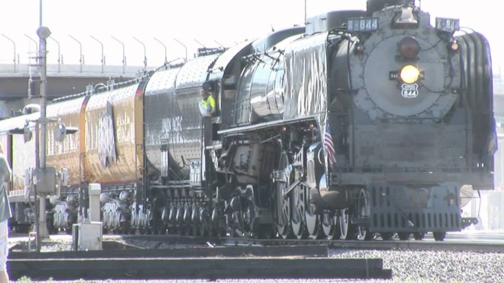 Union Pacific #844 Makes Rare Steam Only Run! | Train Fanatics Videos
