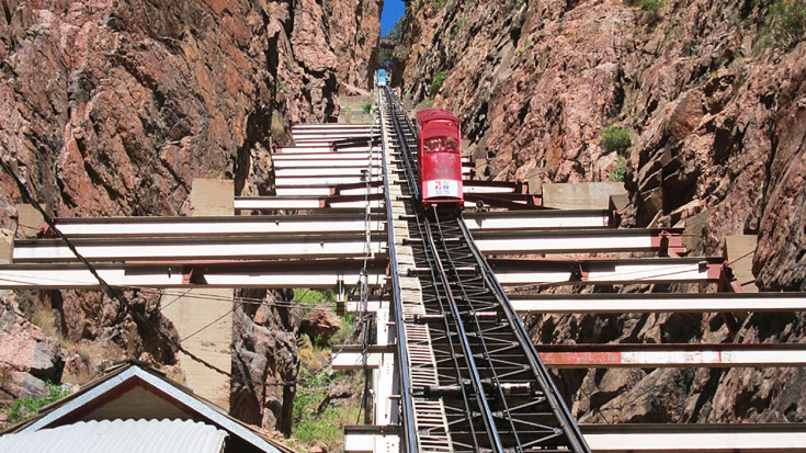 Riding North America’s Steepest Railway: Royal Gorge Incline Railway! | Train Fanatics Videos