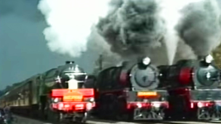 The Flying Scotsman And Aussie Steamers Put On Amazing Show | Train Fanatics Videos
