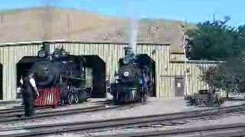 “Conductor” Leads Engines In Steam Whistle Symphony! | Train Fanatics Videos