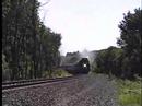 High Speed Pass For The Chesapeake & Ohio #614 Northern Locomotive! | Train Fanatics Videos