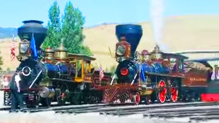 “Conductor” Leads Engines In Steam Whistle Symphony | Train Fanatics Videos