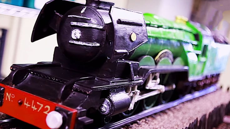 Master Chocolatier Creates ‘Flying Scotsman’ Replica You Have To See To Believe! | Train Fanatics Videos