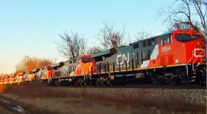 Brand New GE EVO “Roarer” Locomotives Delivery