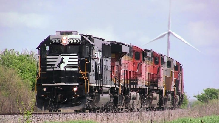 Hi Def Photography Norfolk Southern SD40E | Train Fanatics Videos