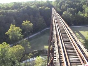 100 Year Old Tulip Trestle A High Wire Act