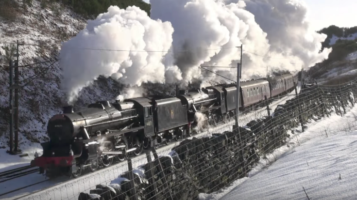 LMS Staniers Class Black 5’s Double Up | Train Fanatics Videos