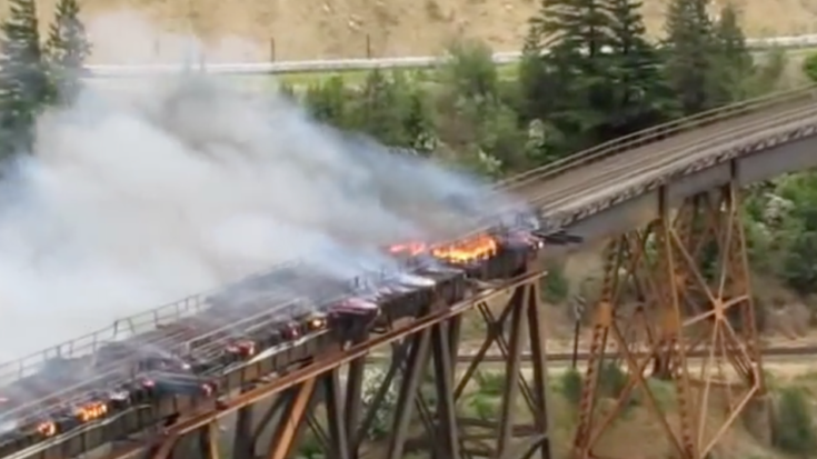 CNR Cisco Bridge Fire | Train Fanatics Videos