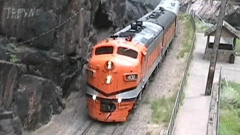 Royal Gorge Route Railroad With Amazing Canyons! | Train Fanatics Videos