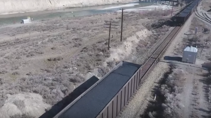 _1__CP_Coal_Train_Breaks_Apart____Goes_into_Emergency_Drone_-_YouTube | Train Fanatics Videos