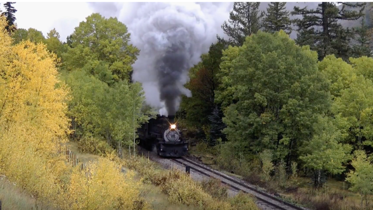 Cumbres & Toltec  #489 Wheel Slippin’ | Train Fanatics Videos