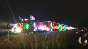 Canadian Pacific Holiday Train Trackside