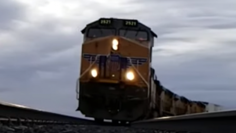 _3__Camera_under_Train_of_the_Union_Pacific_Railway__Mojave_CA_-_YouTube | Train Fanatics Videos