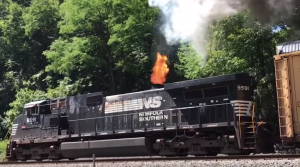 Norfolk Southern With Blown Turbo