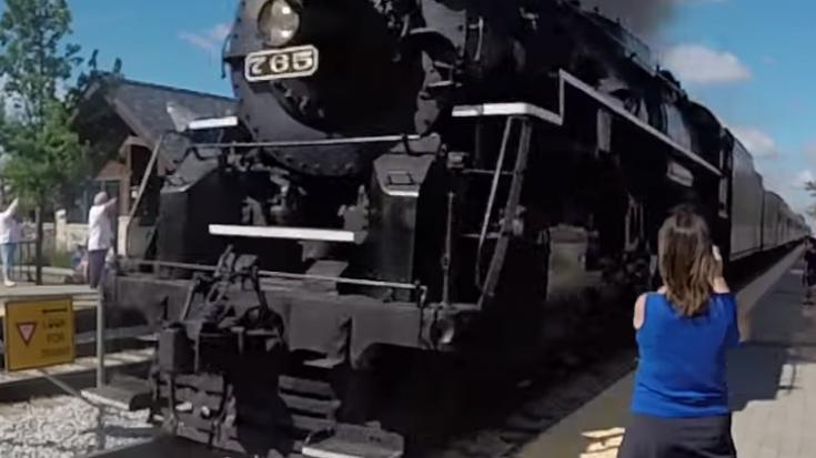 NKP 765 Runby At 70 MPH | Train Fanatics Videos