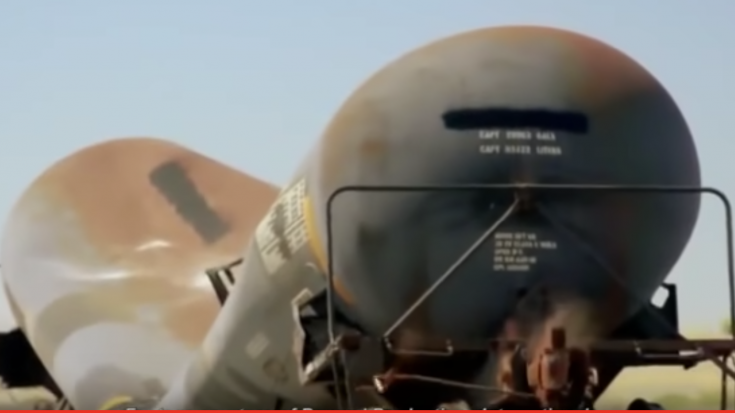 Implosion Experiment On Tank Car | Train Fanatics Videos