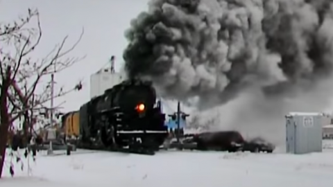 _47__Big_Boy__4014_in_the_cold_and_snow_Hays_to_Sharon_Springs__Kansas_2019_-_YouTube | Train Fanatics Videos